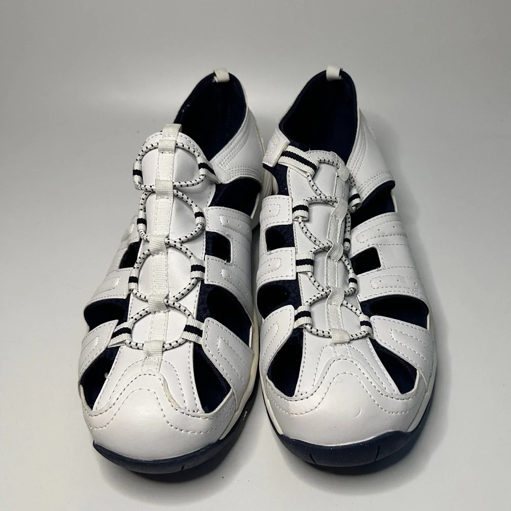 Men’s Boca Classics Typhoon White Sneaker Sandals Size 11